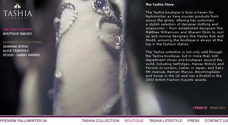 Tashia -  The Tashia Story
