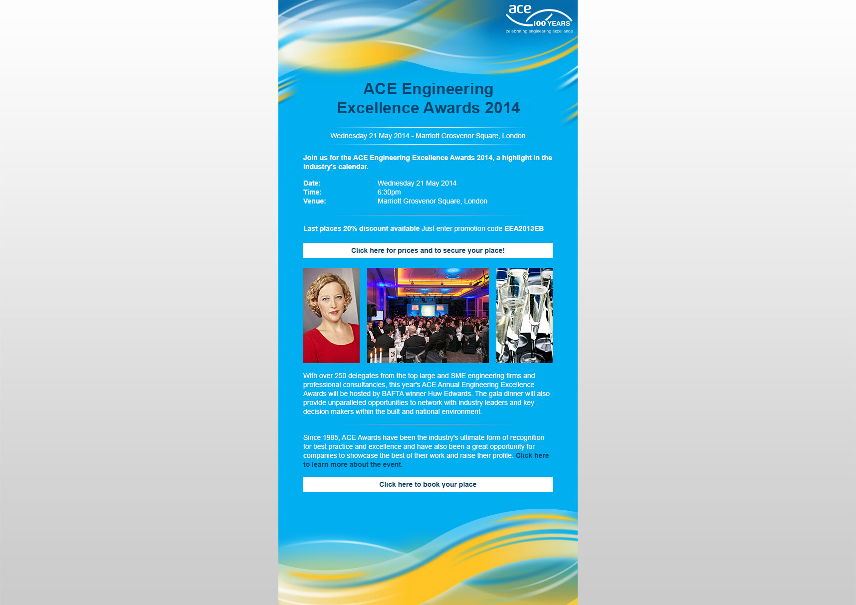 ACE: Events - Engineering Excellence Awards Email